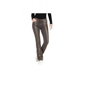 NEW MAC JEANS women's dream boot metallic jean in metallic